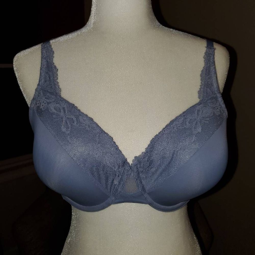 Olga Bluelacefullcoveragebra38c - image 8